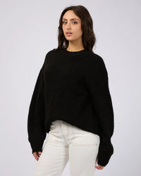 Selena Knit Top - Black - Sare StoreAll About EveSweater