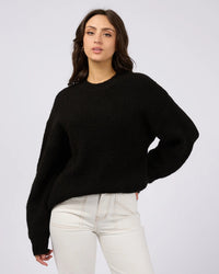 Selena Knit Top - Black - Sare StoreAll About EveSweater
