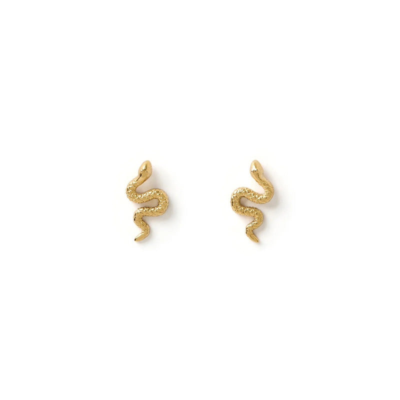 Serpent Gold Studs - Sare StoreArms Of EveEarrings