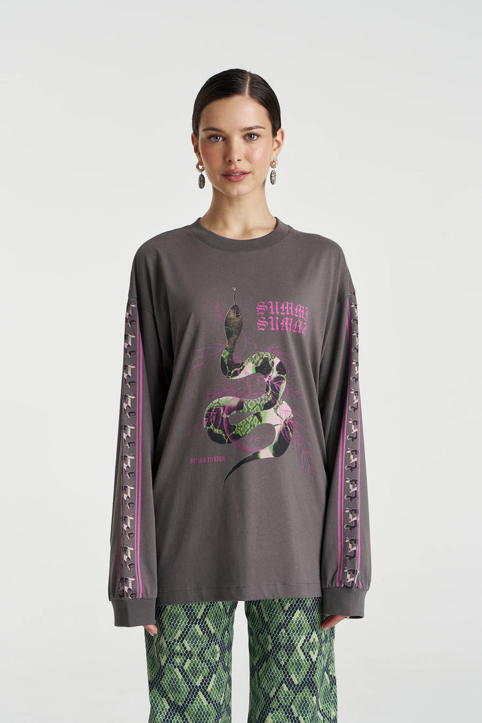 Eden LS Tee - Shadow