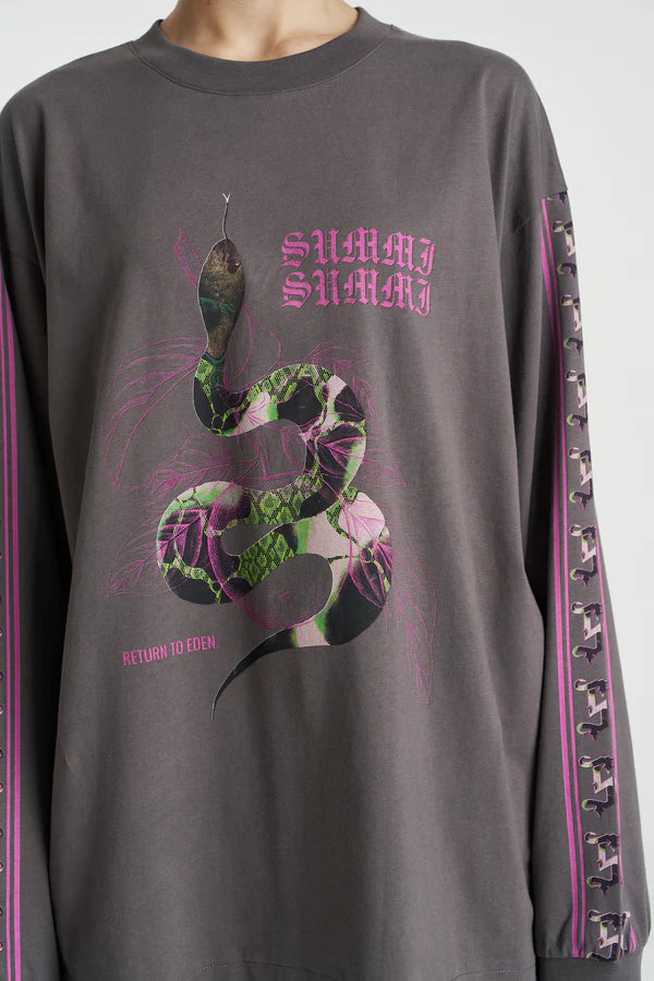 Eden LS Tee - Shadow
