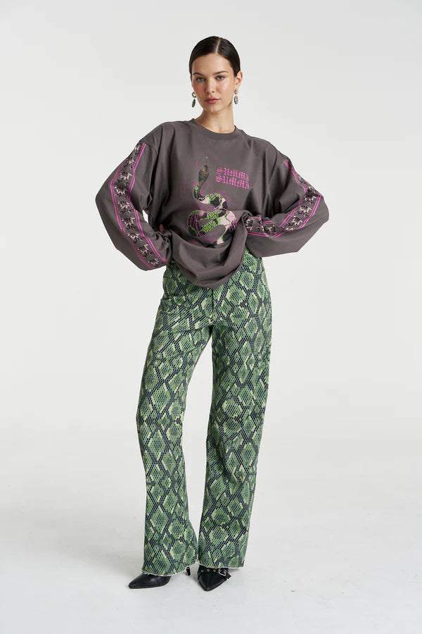 Eden LS Tee - Shadow