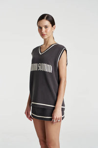 Summi Knit Vest - Shadow