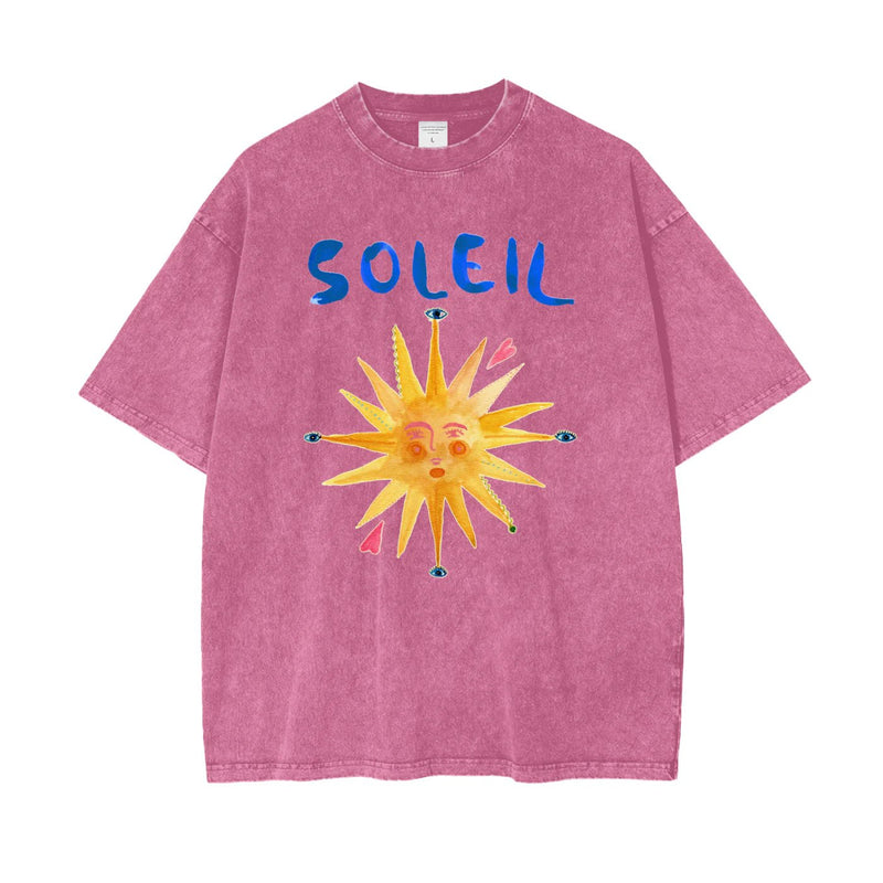 SOLEIL Oversize - Rose Red - Sare StoreMaku The LabelTee