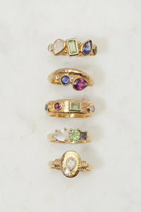 Nova Cluster Gold Ring