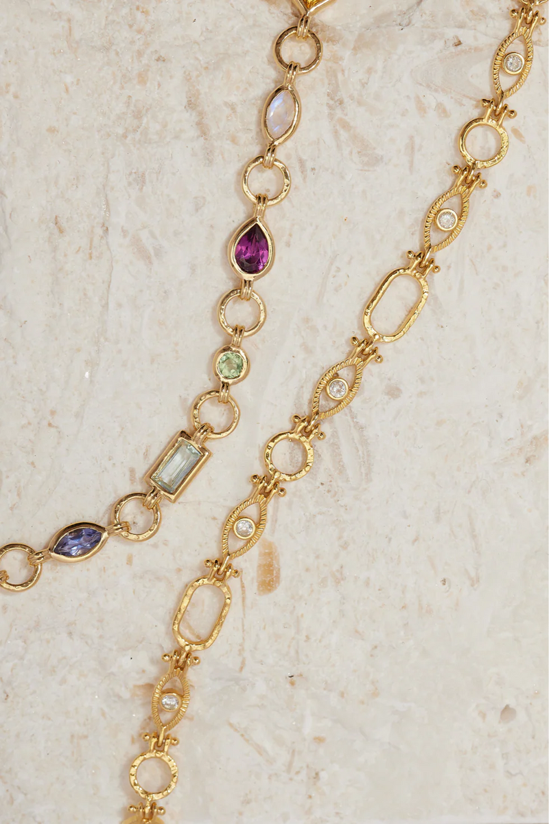 All Seeing Eye Gold Necklace