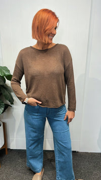 Spring Knit - Mocha - Sare StoreLittle LiesTops
