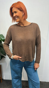 Spring Knit - Mocha - Sare StoreLittle LiesTops