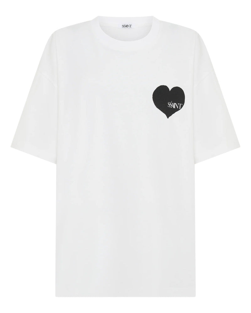 SŚAINT Heart Tee: Black - Sare StoreSsaintTee