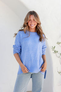 St Moritz Knit - Blue - Sare StoreSare StoreKnitwear