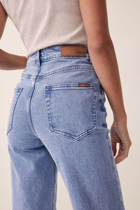 Straight Jean In Organic Cotton - Vintage Blue - Sare StoreCeres LifeJeans