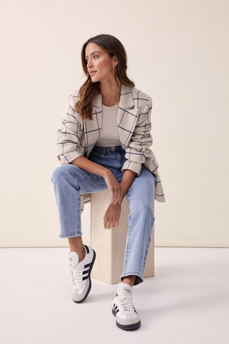 Straight Jean In Organic Cotton - Vintage Blue - Sare StoreCeres LifeJeans