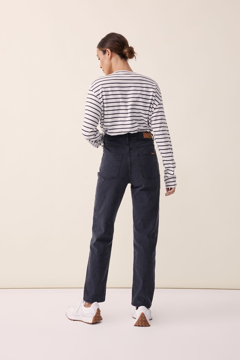 Straight Jean - Washed Black - Sare StoreCeres LifePants
