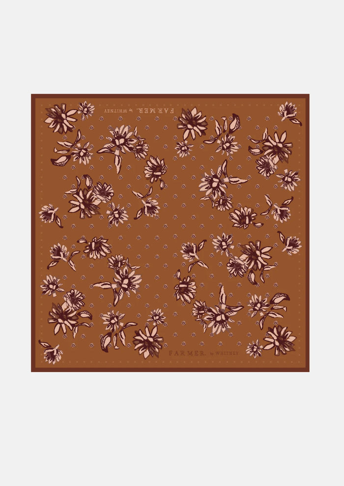 Sunburnt Bandana Cotton 65x65