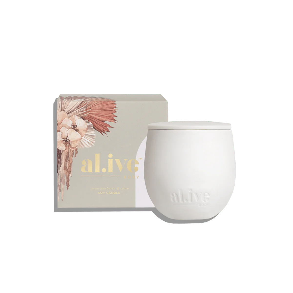 Sweet Dewberry & Clove Soy Candle