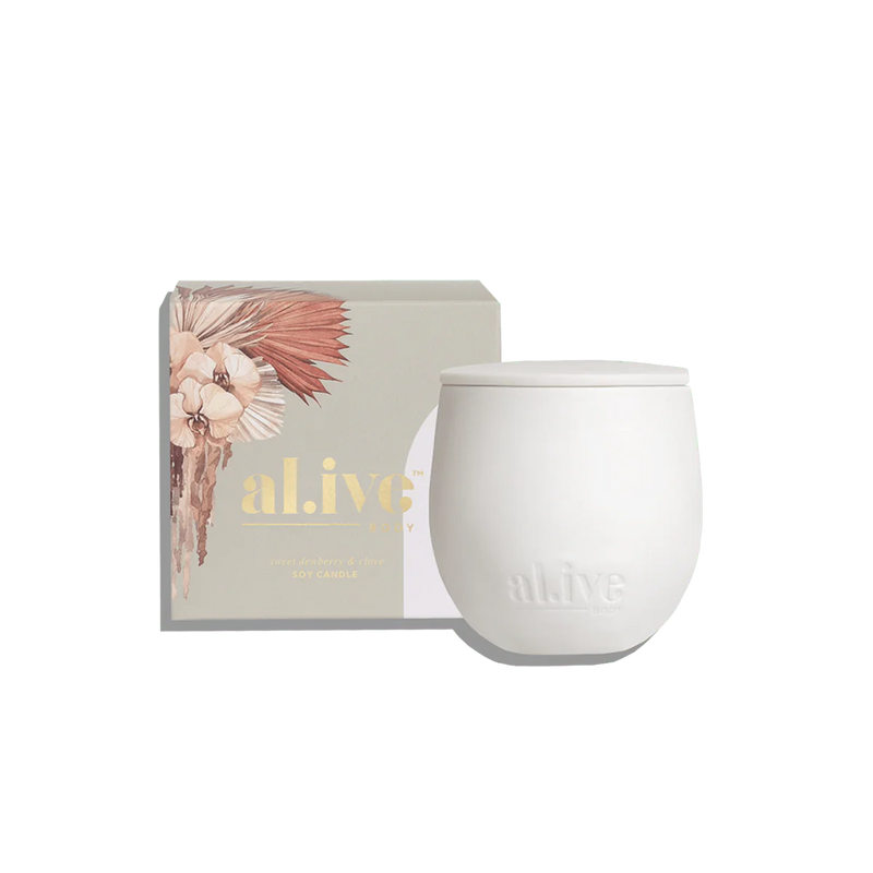 Sweet Dewberry & Clove Soy Candle