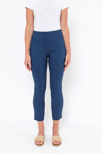 Textured Bengaline Pant - Indigo - Sare StoreJumpPants