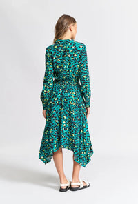 The Shirt Dress - Jade Lime Animal - Sare StoreWe are the othersDress