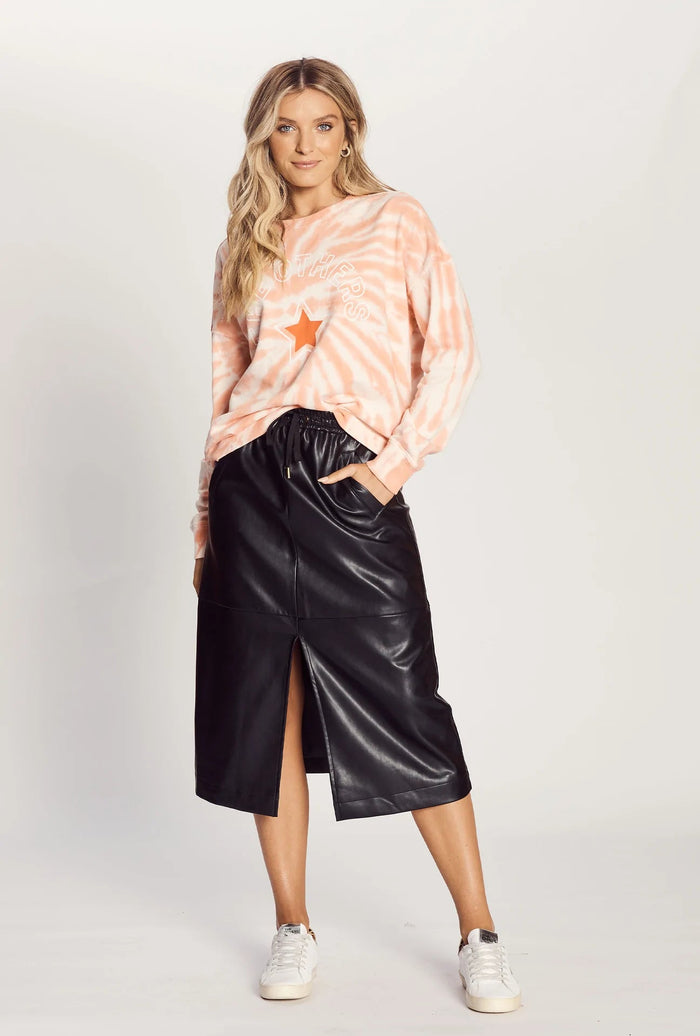 The Slouch Sweat - Peach Tie Dye - Sare StoreWe are the othersTops