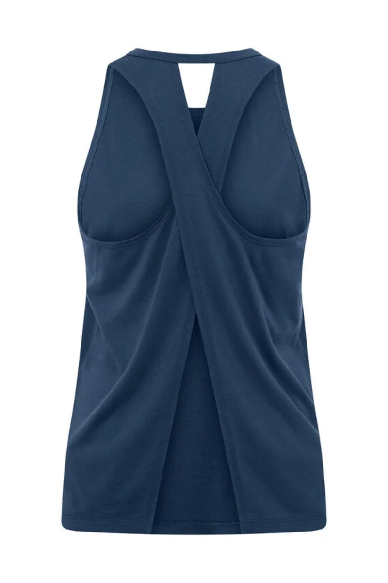 Tie It Up Tank - Academy Blue - Sare StoreLorna JaneTank