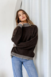 Tilly Knit - Chocolate - Sare StoreSare StoreKnitwear