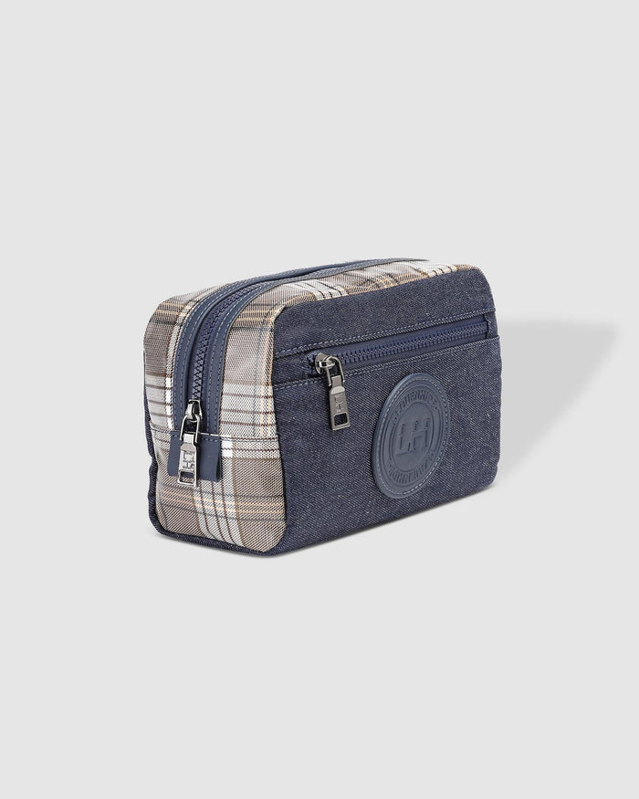 Tommy Dark Denim Men's Toiletry Bag - Sare StoreLouenhidecosmetic bag