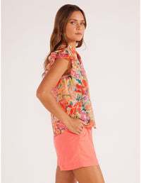 Valla Frill Blouse - Sare StoreMink PinkBlouse