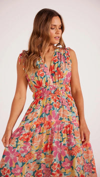 Valla Midaxi Dress - Sare StoreMink PinkDress