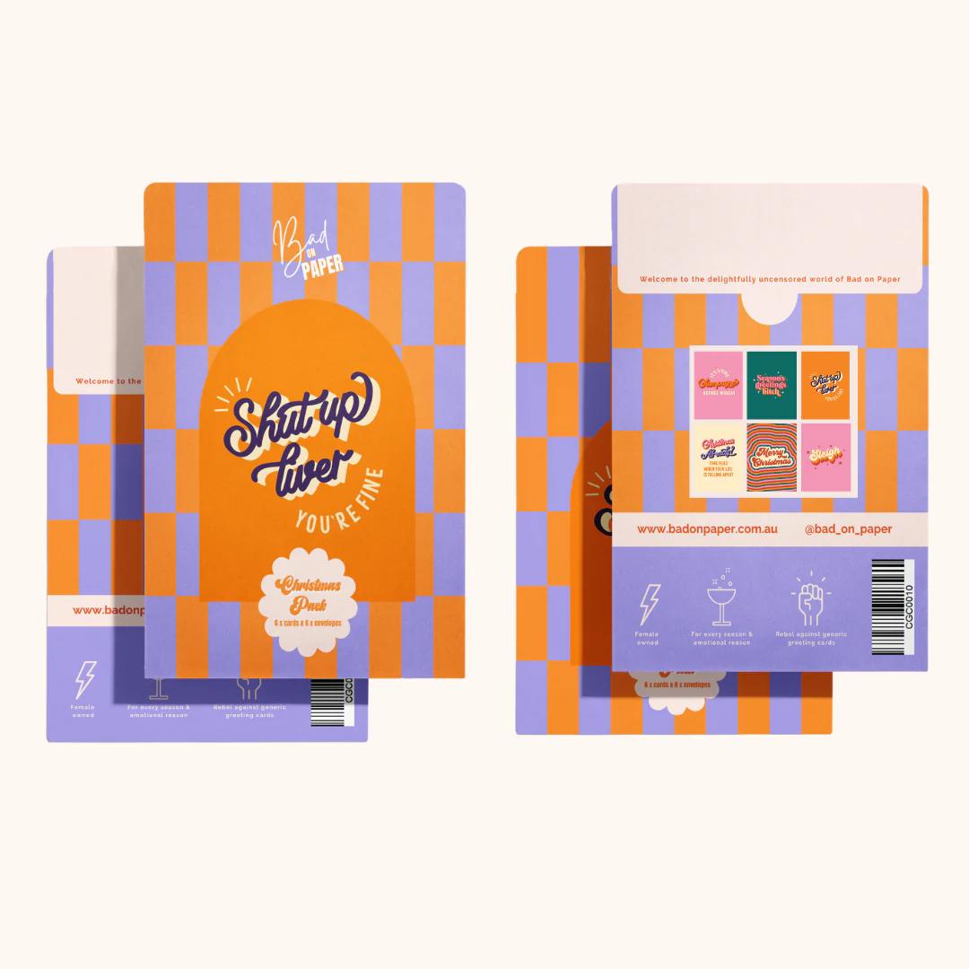 Varity Christmas Pack 2 - Sare StoreBad on PaperGreeting Cards