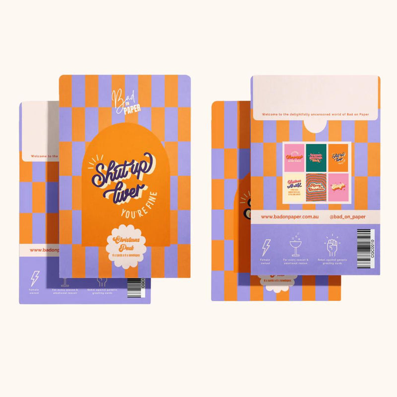Varity Christmas Pack 2 - Sare StoreBad on PaperGreeting Cards