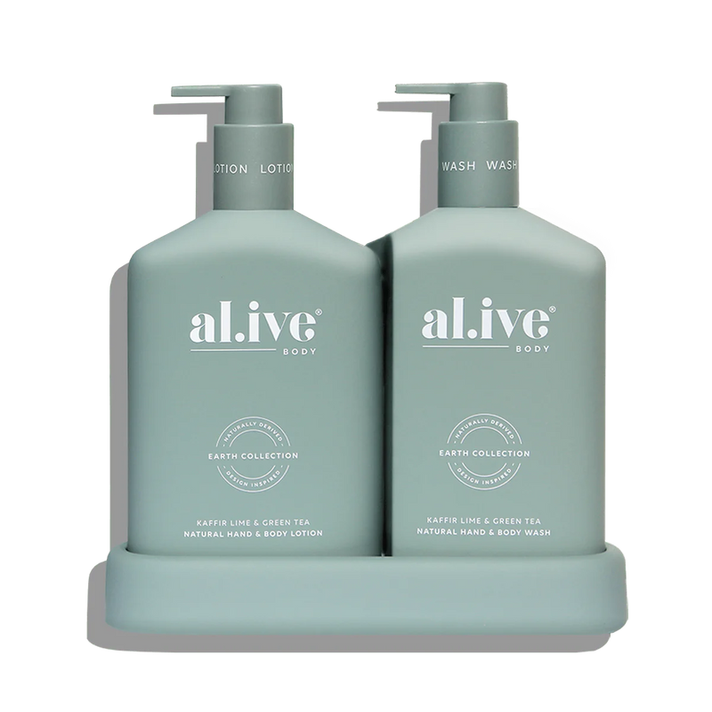 Wash & Lotion Duo - Kaffir Lime & Green Tea