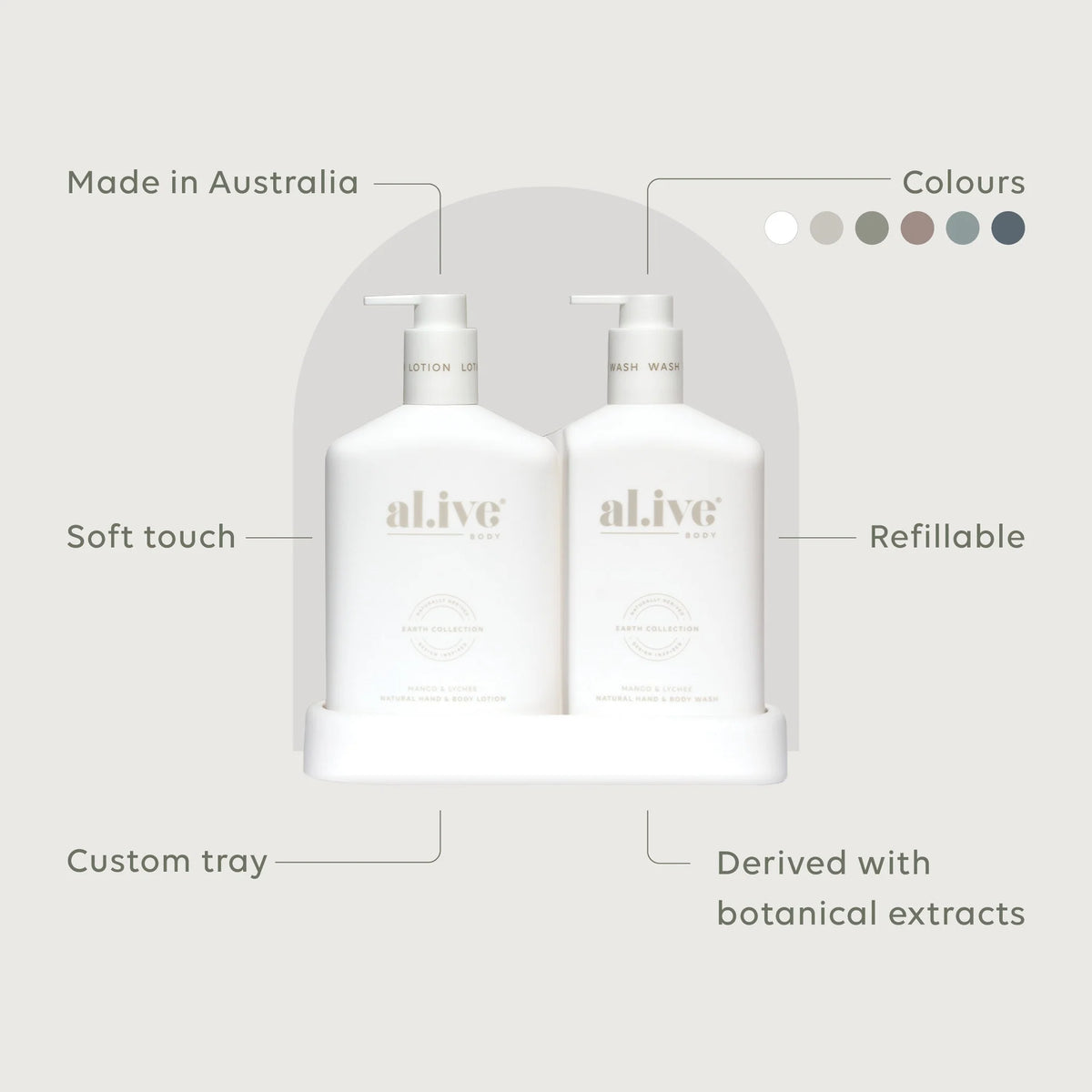 Wash & Lotion Duo - Mango & Lychee