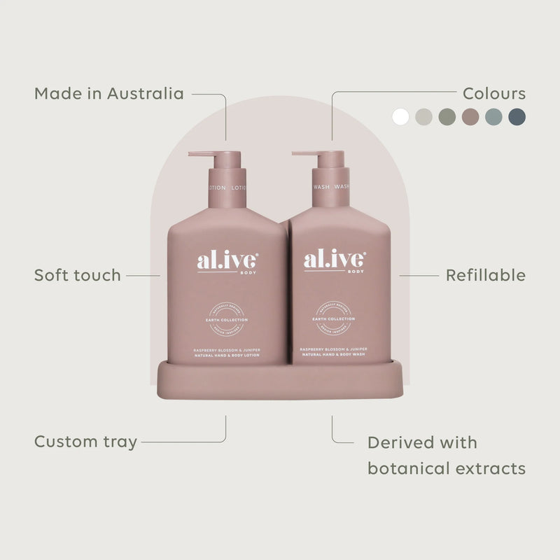 Wash & Lotion Duo - Raspberry Blossom & Juniper
