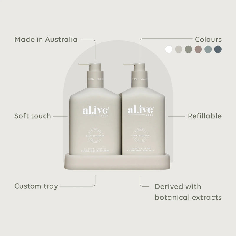 Wash & Lotion Duo - Sea Cotton & Coconut