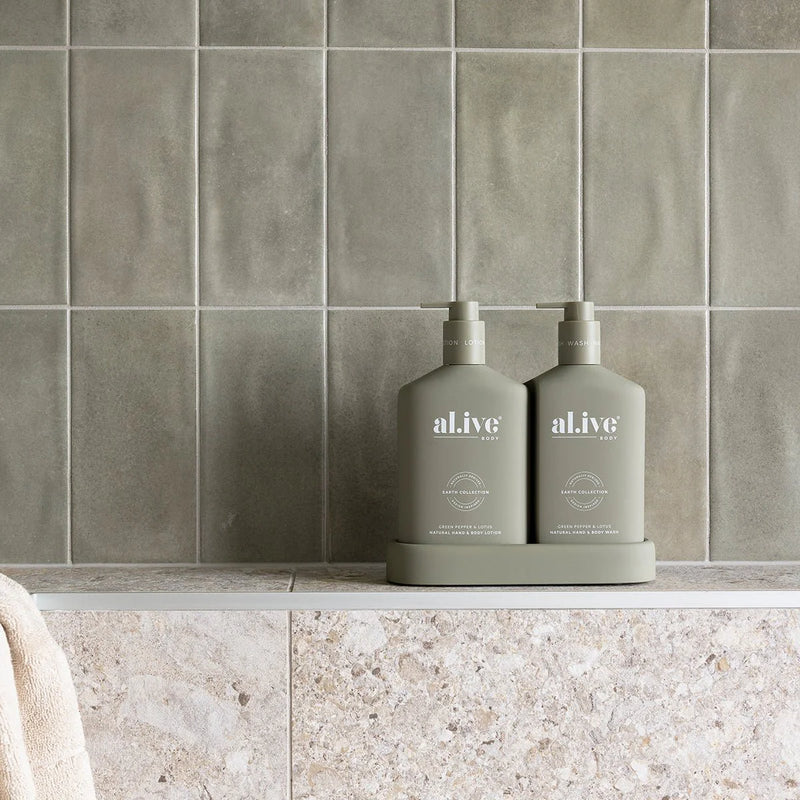 Wash & Lotion Duo - Green Pepper & Lotus