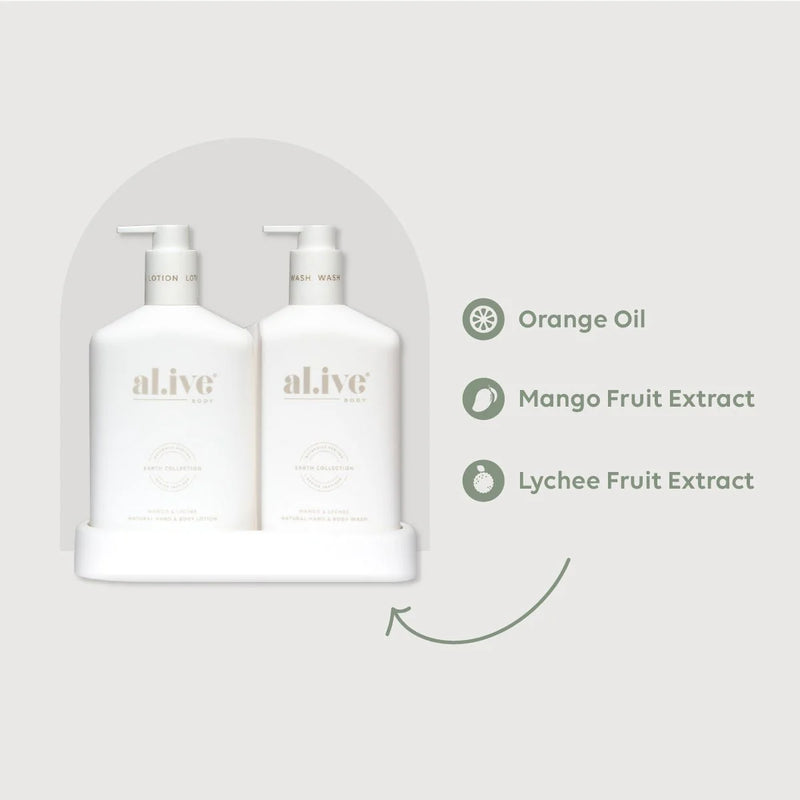 Wash & Lotion Duo - Mango & Lychee