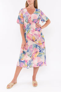 Watercolour Bloom Dress - Sare StoreJumpDress