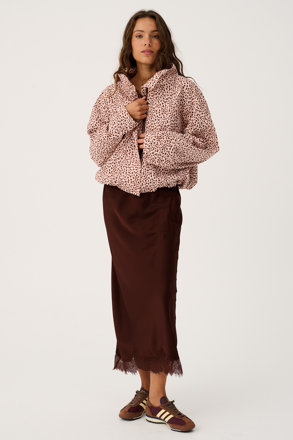 Luna Skirt - Truffle Lace