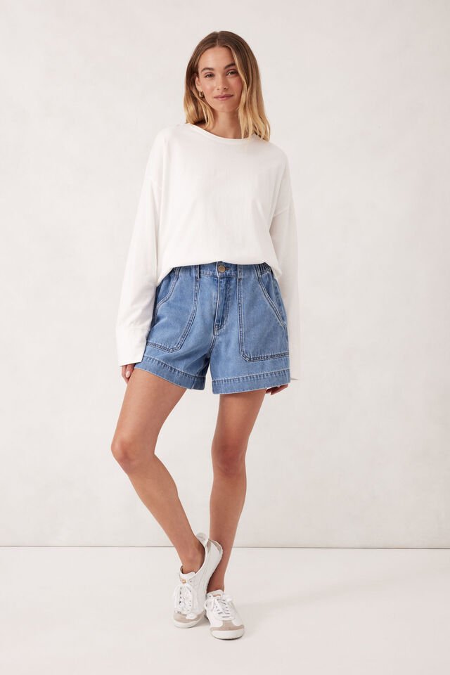 Weekender Short - Vintage Blue - Sare StoreCeres LifeShorts