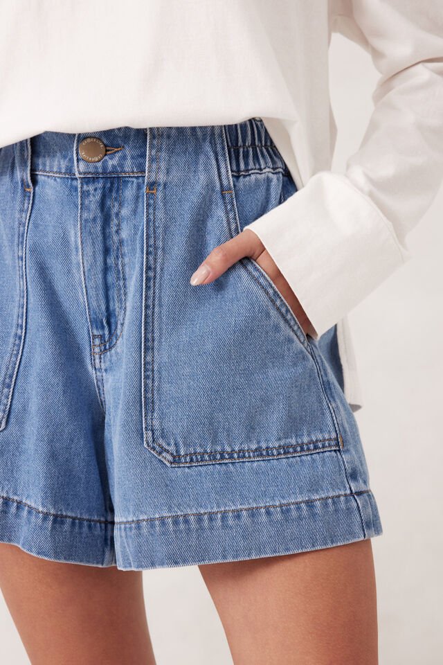 Weekender Short - Vintage Blue - Sare StoreCeres LifeShorts