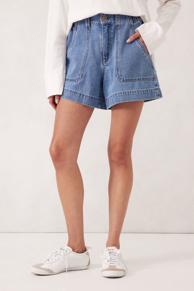 Weekender Short - Vintage Blue - Sare StoreCeres LifeShorts