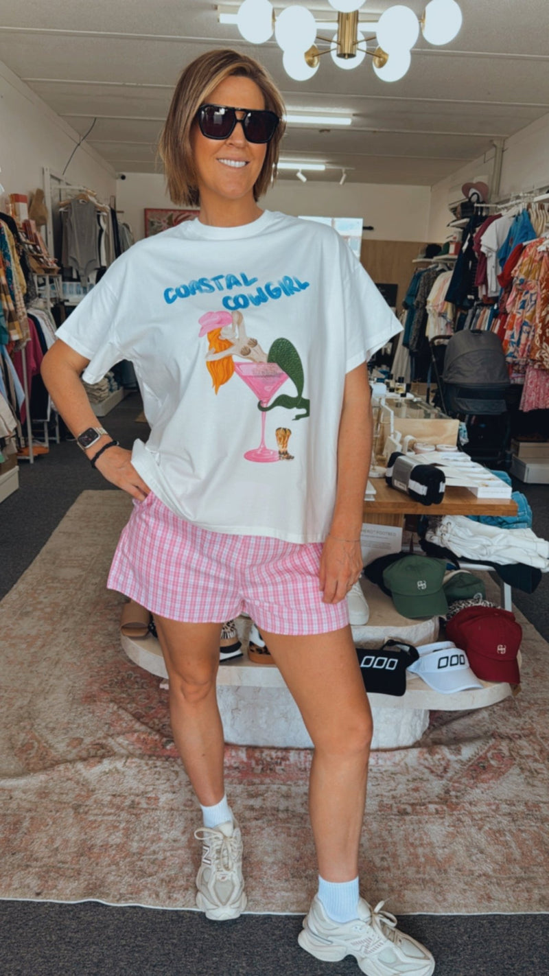 White Coastal Cowgirl Short Set - Sare StoreBy FrankieSet