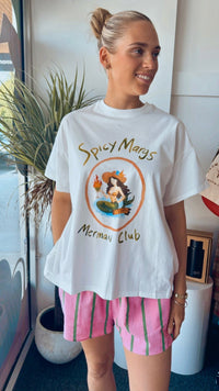 White Mermaid Club Tshirt Set - Sare StoreBy FrankieSet