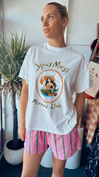 White Mermaid Club Tshirt Set - Sare StoreBy FrankieSet