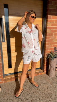 White Rodeo Short Set - Sare StoreBy FrankieSet