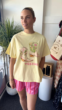 Yellow Yeehaw Tshirt Set - Sare StoreBy FrankieSet