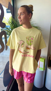Yellow Yeehaw Tshirt Set - Sare StoreBy FrankieSet