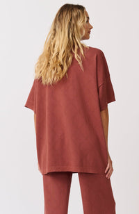 Zarelle Collared - Cocoa Knit - Sare StoreCartel & WillowTops