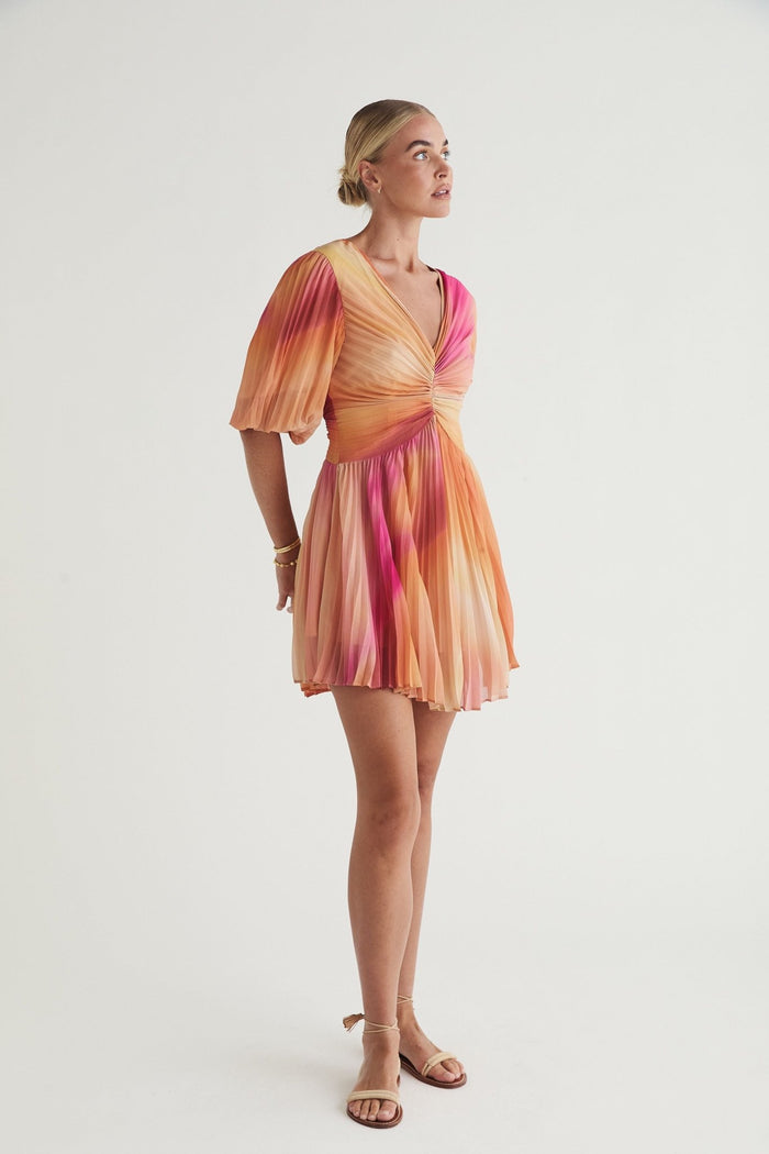 Zephyr Pleated Mini Dress - Sare StoreMOS The LabelDress