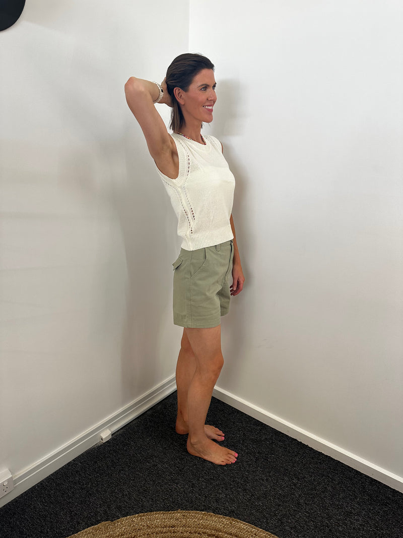 Ivory Side Trim Tank
